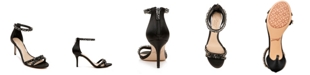 Jewel Badgley Mischka Caroline Embellished Ankle-Strap Evening Sandals